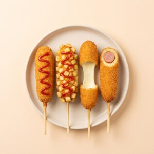 애슐리 크리스피 핫도그 4종, 80g, 8개입, 2세트