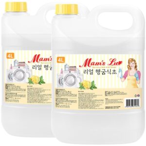맘스럽 리얼 헹굼식초, 4L, 2개