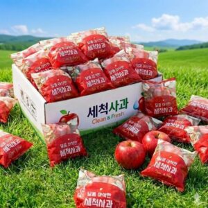 세척사과 꿀사과, 5kg, 1박스