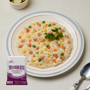 한우물 햄야채 볶음밥, 210g, 10개