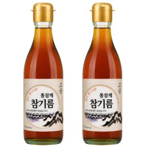 고궁 통참깨 참기름, 350ml, 2개