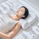 리브맘 듀라쿨 메모리폼 아이스쿨링 냉감 바른자세 경추베개, 아쿠아, W46/50xL22/14xH7/10cm, 2개