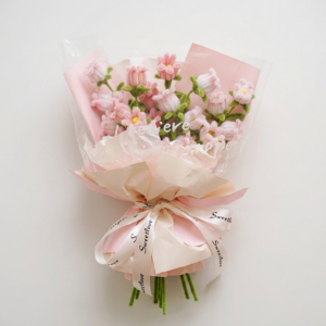 아느캐 DIY 모루 꽃다발 만들기, 초롱꽃
