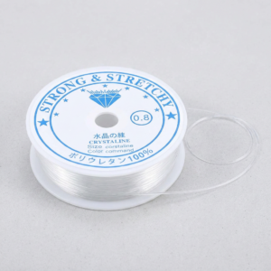 비즈공예 우레탄줄, 투명, 0.8mm, 1개